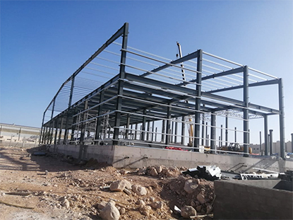 two storey steel structure workshop