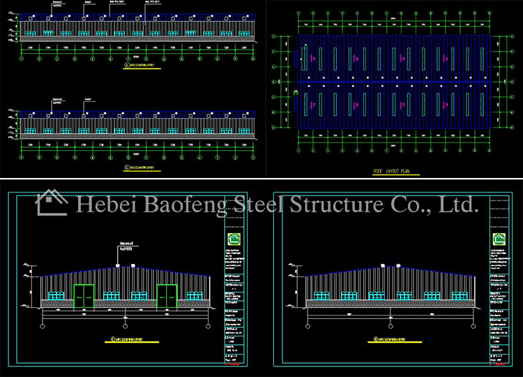 Baofeng empresa de estrutura de aço