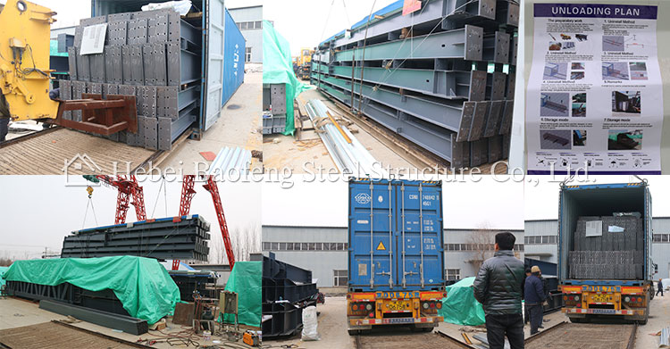 Projetos de estrutura de aço Baofeng