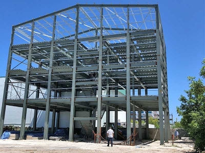 Light steel structure warehouse design