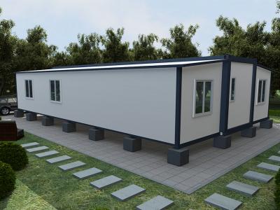 extended foldable prefab container homes