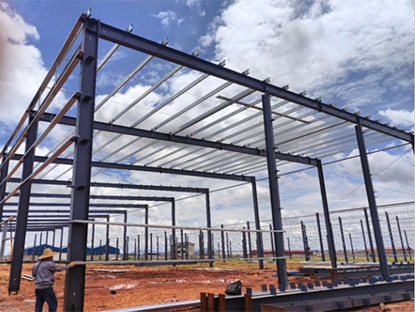 Fábricas de oficinas de estrutura de aço em Uganda
    