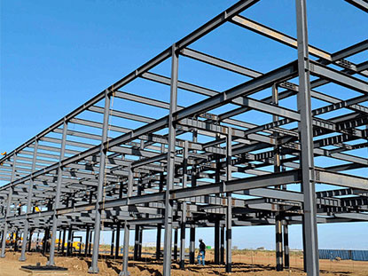 Bangladesh estrutura de estrutura de aço de 4 andares
